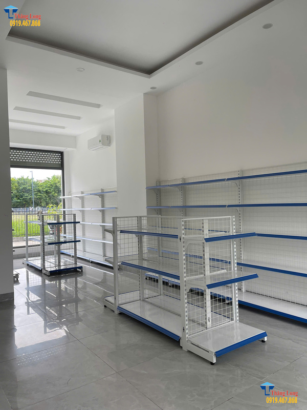 Lắp đặt kệ si&ecirc;u thị tại Nguyễn Xiển - H&agrave; N&ocirc;i 